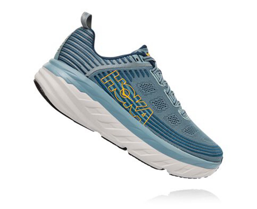 Hoka One One Løbesko Herre - Bondi 6 - Blå - 234570QTX